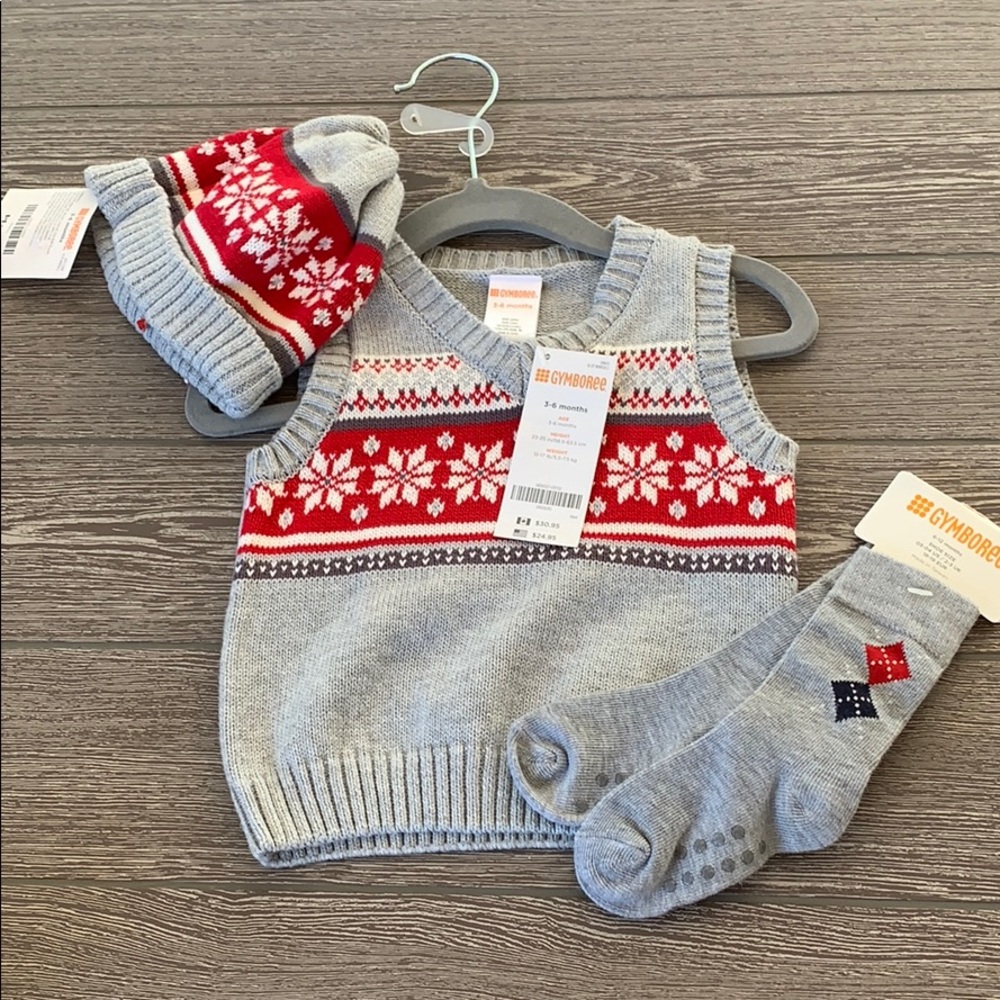 🆕 Gymboree Holiday outfit - 3 pieces